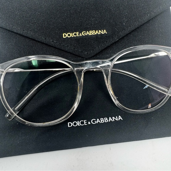 Dolce & Gabbana Eyeglasses Frames Only, DG 5031 3133, 51-19-140, Clear, Italy - Picture 2 of 5